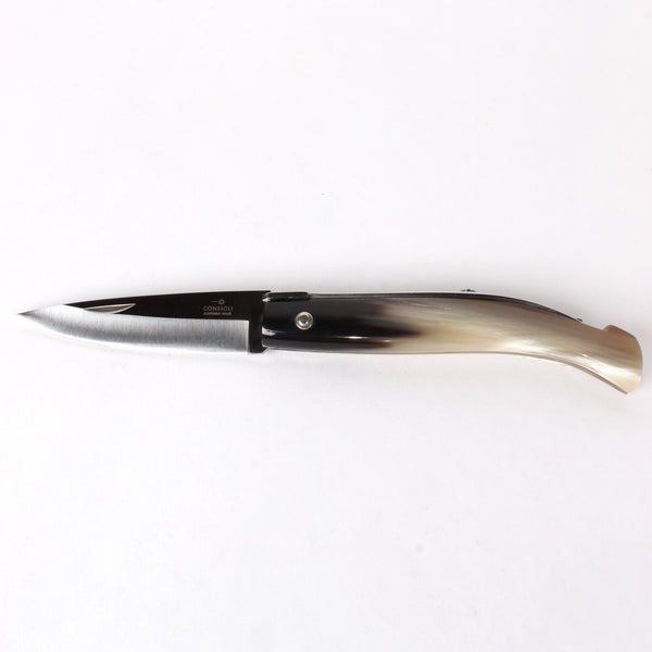 Anconetano Pocket Knife with Cow Horn Handle