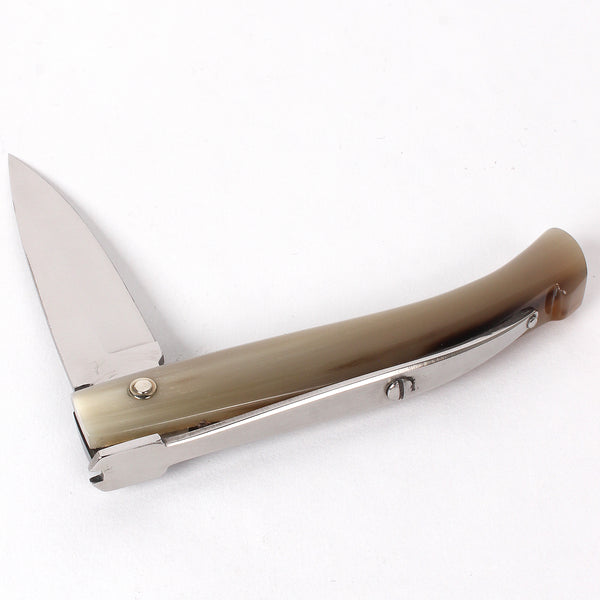 Anconetano Pocket Knife with Cow Horn Handle