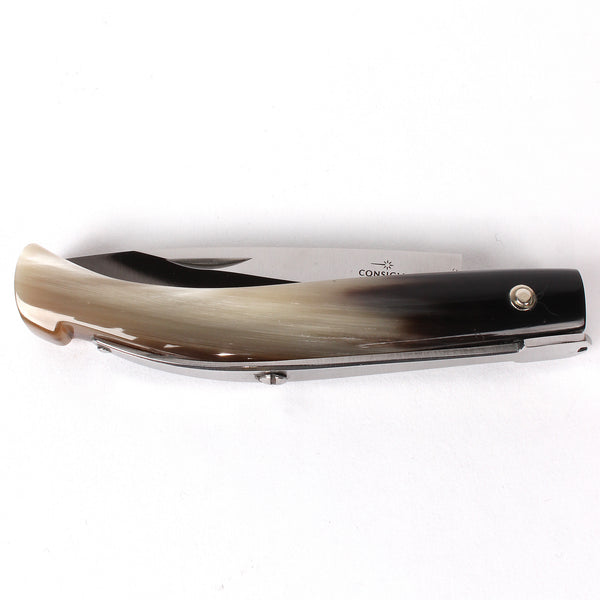 Anconetano Pocket Knife with Cow Horn Handle