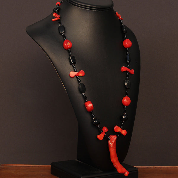 Good Luck Coral “Corno” Necklace