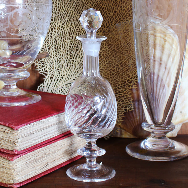 Handcrafted Italian Crystal Perfume Bottle