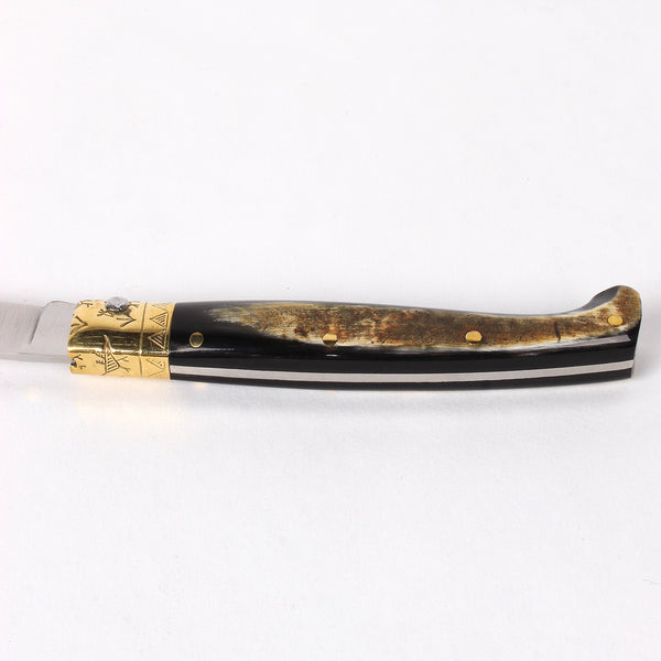 Pattada Pocket Knife with Stag Horn Handle