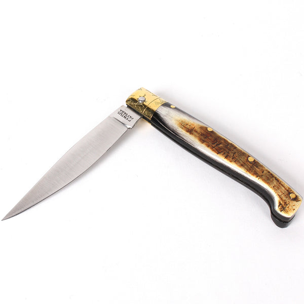 Pattada Pocket Knife with Stag Horn Handle