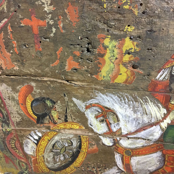 Rare 19th century Sicilian Donkey Cart Fragment