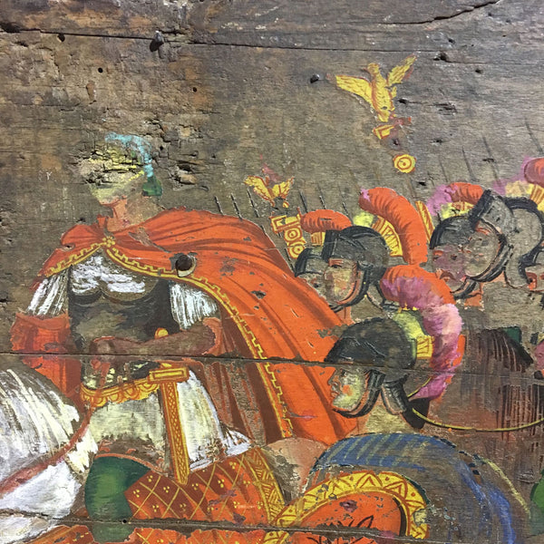 Rare 19th century Sicilian Donkey Cart Fragment