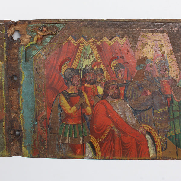 Rare 19th century Sicilian Donkey Cart Fragment