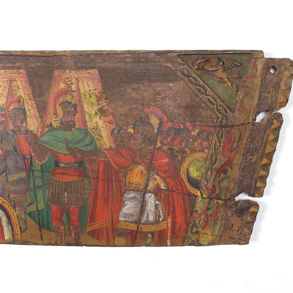 Rare 19th century Sicilian Donkey Cart Fragment