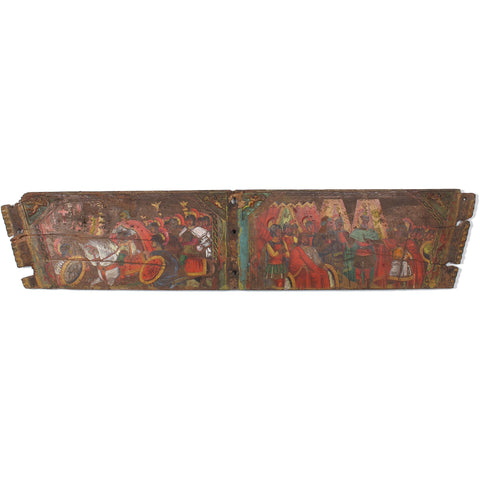 Rare 19th century Sicilian Donkey Cart Fragment