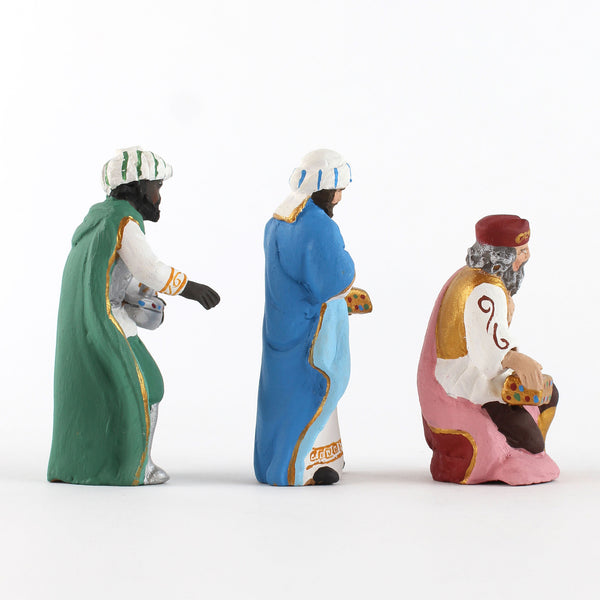 Set of Small Terracotta Nativity Figurines from Naples - Fatto a Mano Antiques - 7