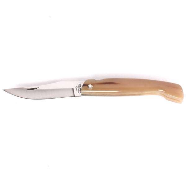 Vernante Pocket Knife Cow Horn - Fatto a Mano Antiques - 3