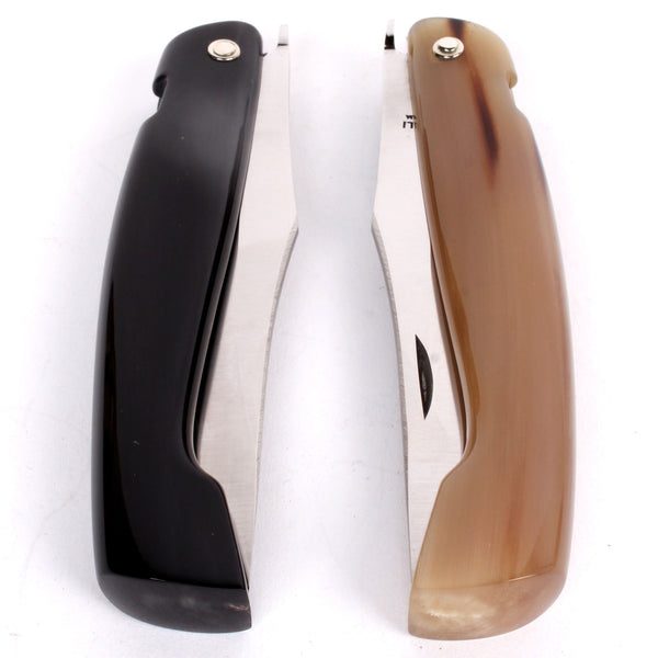 Vernante Pocket Knife Cow Horn - Fatto a Mano Antiques - 2