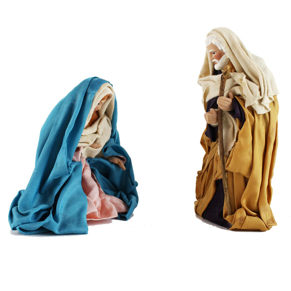 Set of Handmade Terracotta Nativity Figurines from Naples - Fatto a Mano Antiques - 4