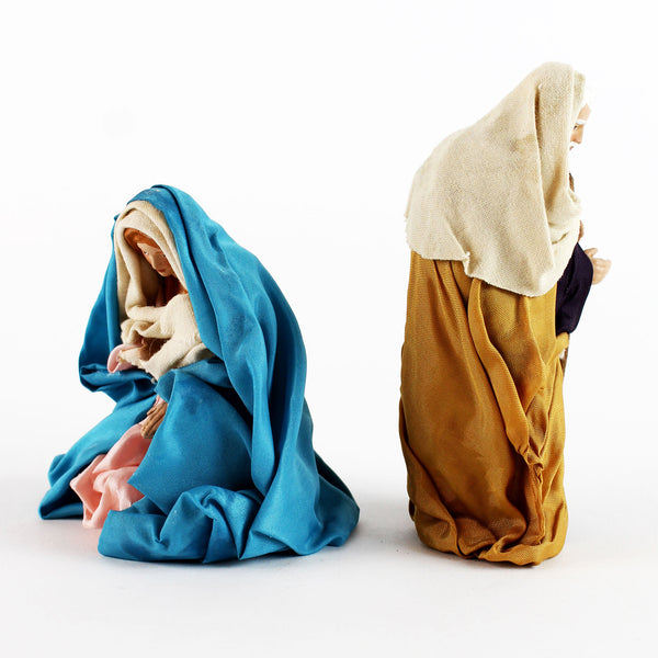 Set of Handmade Terracotta Nativity Figurines from Naples - Fatto a Mano Antiques - 5