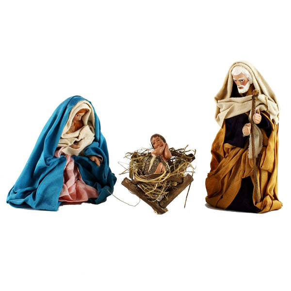 Set of Handmade Terracotta Nativity Figurines from Naples - Fatto a Mano Antiques - 2