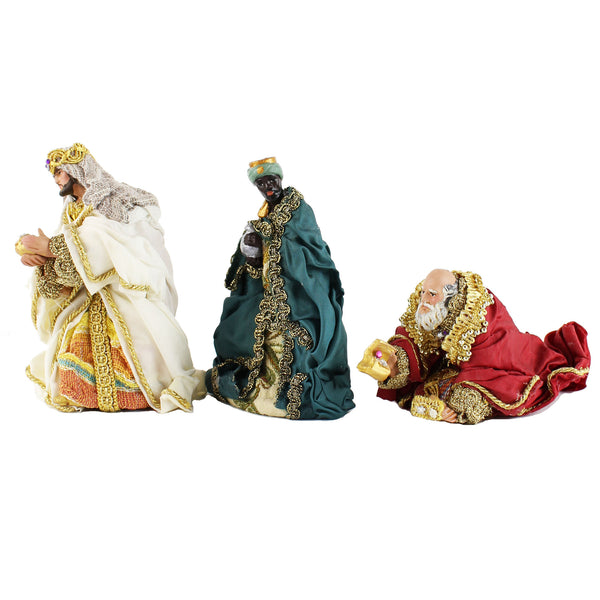 Set of Handmade Terracotta Nativity Figurines from Naples - Fatto a Mano Antiques - 7