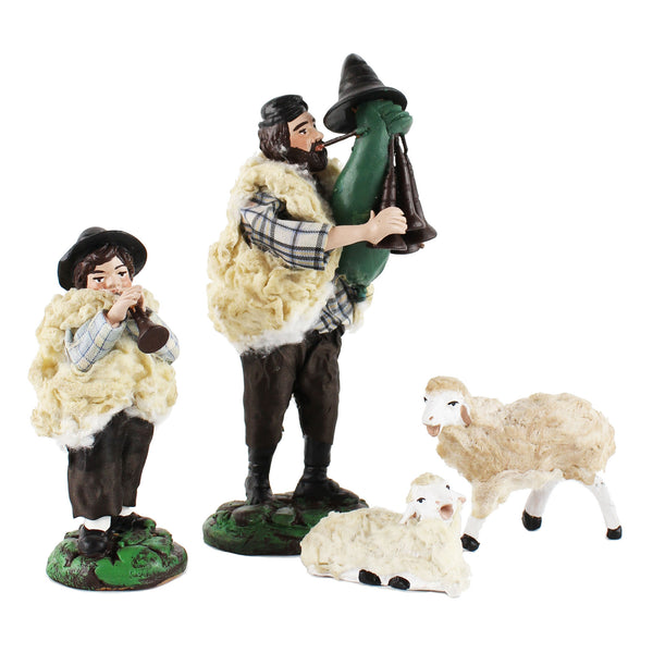 Set of Handmade Terracotta Nativity Figurines from Naples - Fatto a Mano Antiques - 11