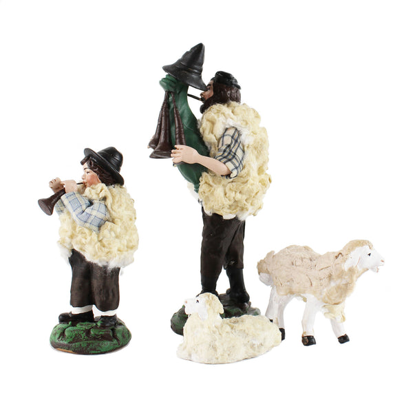 Set of Handmade Terracotta Nativity Figurines from Naples - Fatto a Mano Antiques - 12