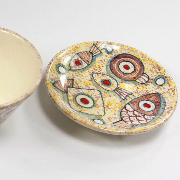 Pesce Cappuccino Cup and Saucer - Fatto a Mano Antiques - 3