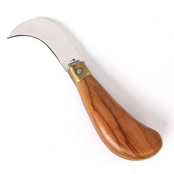 Ronchetto Valtellinese Knife with Olive Wood Handle